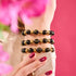 Tibetisches Amulett | Deluxe Obsidian Mantra Armband